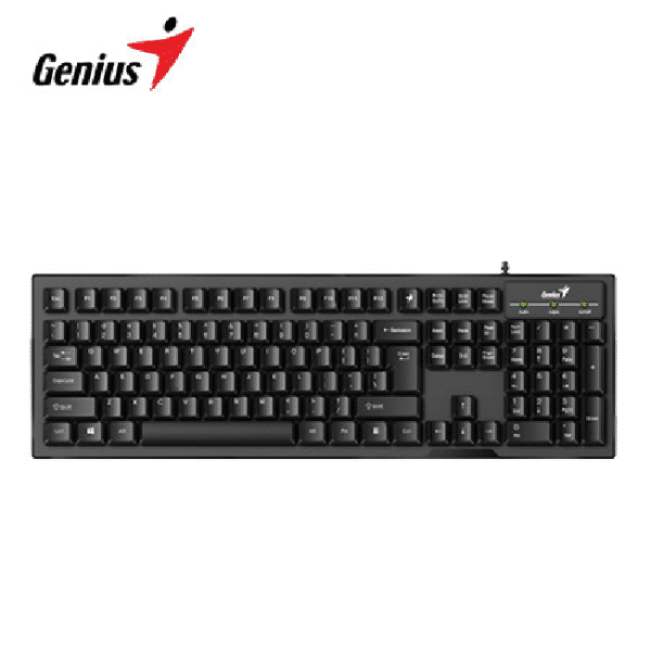 TECLADO GENIUS KB-102 USB SP BLACK (PN 31300007401)